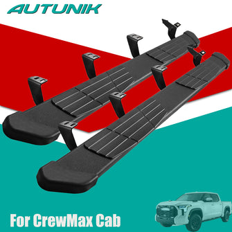 6.5" Running Boards For 2022-2025 Toyota Tundra Crew Max Side Step Nerf Bar