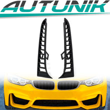 Pair For 2015-2020 BMW F80 M3 M4 F82 F83 Front Bumper Air Inlet Trim Bezel Left Right Side