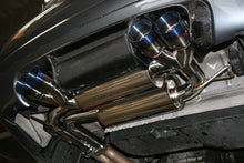 Quad 3" Titanium Burn Tips Axle Back Exhaust Mufflers for BMW M3 E46 2001-2006