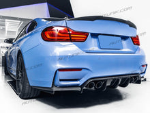Carbon Fiber Look Rear Diffuser For BMW F80 M3 F82 F83 M4 2015-2020 di121