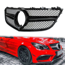 Black Front Mesh Grill fit for Mercedes C207 A207 Coupe 2014-2017 fg287