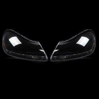 1 Pair Headlight Lens Cover Replacements For Porsche Cayenne 2008-2010 Head Lamp Shells