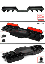 Gloss Black Shark Fin Rear Bumper Diffuser Fit For 2022-2024 Subaru WRX