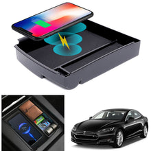 Wireless Charger Center Console Qi Charging Station Pad for Tesla Model S X 2016-2020