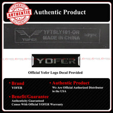 For 2025-2026 Tesla Model Y Juniper Yofer Design Gloss Black Side Skirt Extension