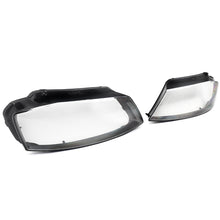 Pair Front Headlight Lens Covers For Audi A3 8P S-line S3 RS3 2008-2012 L+R