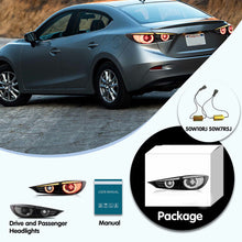 Full LED Tail Lights for Mazda 3 Axela Sedan 2014-2018 W/Sequential Signal