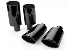 8pcs Quad Exhaust Tips Black For Mercedes G-Class W463 W464 G500 G550 G63 G65 2002-2024