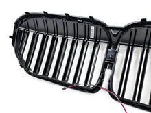 Gloss Black LED Front Kidney Grille Grill Light For 2020-2022 BMW 7-Series G11 G12 LCI Dual Slats