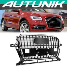 Chrome Front Grille for Audi Q5 8R Non-Sline 2013 2014 2015 2016 2017