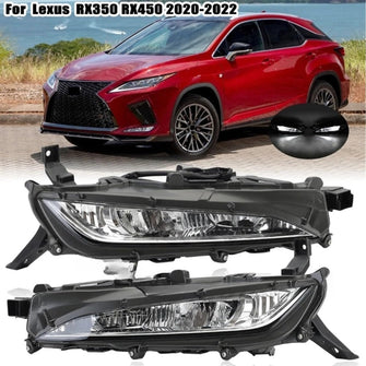 Upgrade LED Fog Lights For Lexus RX350 RX450h F Sport 2020-2022