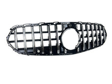 Chrome GT Front Grille Grill For 2022-2023 Mercedes W206 C200 C300 Non-AMG
