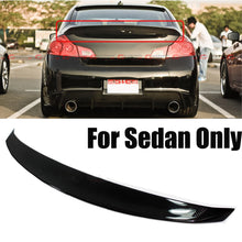 Carbon Fiber JDM Style Rear Trunk Spoiler for 2007-2015 Infiniti G35 G25 G37 Sedan