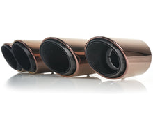 3-Layer Black Exhaust Tips for 2019-2026 Porsche Macan 2.0L Base
