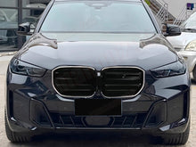 Glossy Black Front Grille Bumper Kidney Grill w/ LED Light For 2024-2026 BMW X5 G05