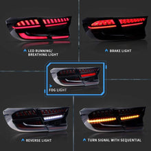 Full LED Smoked Tail Light For Honda Accord 2018-2022 Rear Lamp Assembly