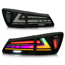 RGB LED Tail Lights Assembly for Lexus IS250 IS350 ISF 2006-2013 Animation Rear Lamps