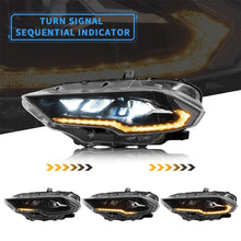 LED Dual Projector Headlights for 2018-2022 Ford Mustang GT Ecoboost