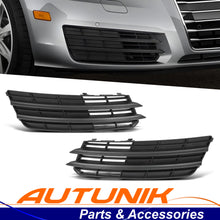 Fit For Audi A7 Quattro 2012-2015 LH+RH Pair Front Lower Bumper Fog Light Cover