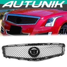 Honeycomb Black Front Bumper Grill Grille Mesh For Cadillac ATS 2013-2014