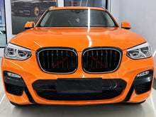 Gloss Black Front Kidney Grill Grille W/ LED Light For 2018-2022 BMW X3 X4 G01 G02