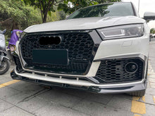 Gloss Black Honeycomb Front Mesh Grille for AUDI Q5 SQ5 2018 2019 2020