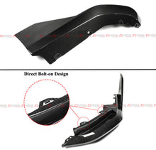 For 2021-2025 BMW G82 G83 M4 MP Style Dry Carbon Fiber Rear Bumper Corner Splitter Extension