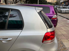 Glossy Black Rear Window Spoiler Side Flaps For VW Golf 6 MK6 TSI TDI vw5