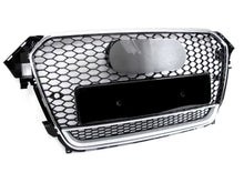 Chrome Honeycomb Front Grill For AUDI A4 B8.5 S4 2013-2015 2016 fg207