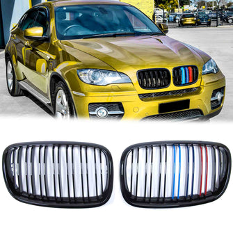 M-Color Front Kidney Grill for BMW E70 X5 E71 X6 2007-2013
