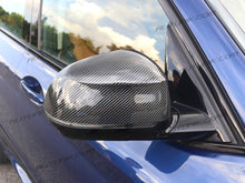 Real Carbon Fiber Mirror Cover Caps for BMW X4 F26 X5 F15 X6 F16 Replacement Caps bm20