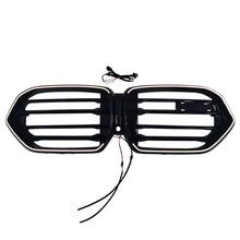 Glossy Black LED Light Front Kidney Grille Bumper Grill For BMW X6 G06 2023-2026