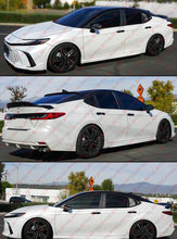 For 2025+ Toyota Camry Matte Black Quarter Panel Side Window Louver Cover