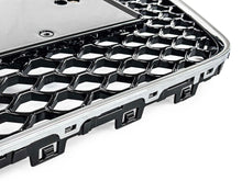 Honeycomb Front Bumper Grille for Audi A5 B8.5 S5 2013-2016 ( Chrome Frame + Black Honeycomb)