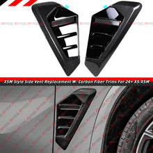 For 2024-2026 BMW G05 X5 X5M Style Carbon Fiber Trim Side Fender Vent Replacement