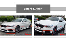 For 2017-2020 BMW G30 5 Series Carbon Fiber M Sport Front Bumper Side Splitters