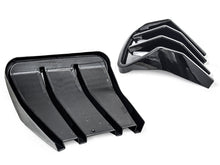 For Corvette C7 Z06 2014-2019 STG 3 Glossy Black Rear Bumper Diffuser Kit
