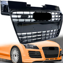 Front Bumper Grille Gloss Black for Audi TT MK2 8J 2006-2014 fg350