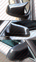 For 2011-2013 BMW F10 528i 530i 550i M Style Carbon Fiber Mirror Cover Caps Replacement