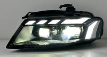 For 2009-2012 Audi A4 B8 LED Projector Headlight Assembly Upgrade Turn Signal Lamp