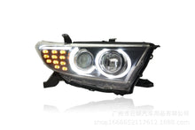 LED Headlights Assembly Front Lamps Smoked for Toyota Highlander 2012-2013