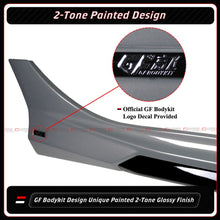 For 2022-2025-2026 Honda Civic Urban Gray Pearl 2 Toned Side Skirt Extension