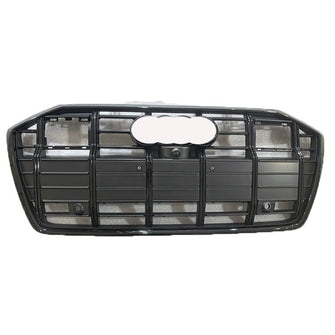 Front Bumper Grille For Audi A6 Allroad C8 2019–2025 S6 Style Black Insert