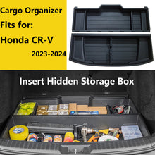 Trunk Hidden Organizer Car Insert Cargo Storage Box Bins for Honda CR-V 2023-2025