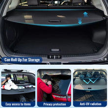 Retractable Rear Cargo Cover For Kia Niro 2017–2022 Security Shield