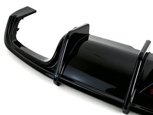 Fits 2017-2019 Audi A4 B9 Non S-Line Rear Diffuser Lip w/ Integrated LED Light
