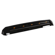 For Toyota Tundra 2014-2021 Front Upper Hood Bulge Molding W/ Lights Gloss Black