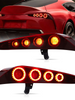 Red Led Sequential Tail Lights For Toyota GR Supra A90/A91 2020-2024