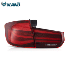 Pair Red LED Tail Lights w/ Sequential Turn Signal For 2012–2018 BMW 3 F31 Wagon
