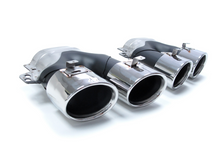 C43 AMG Style Exhaust Tips for Mercedes C-Class W205/C205/S205/A205 C200 C250 C300 C450 AMG Pkg 2015–2021